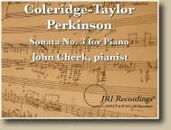 Coleridge-Taylor Perkinson: Sonata #3 for Piano